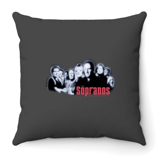 Discover Throw Pillow with Vintage 2000s Sopranos Design