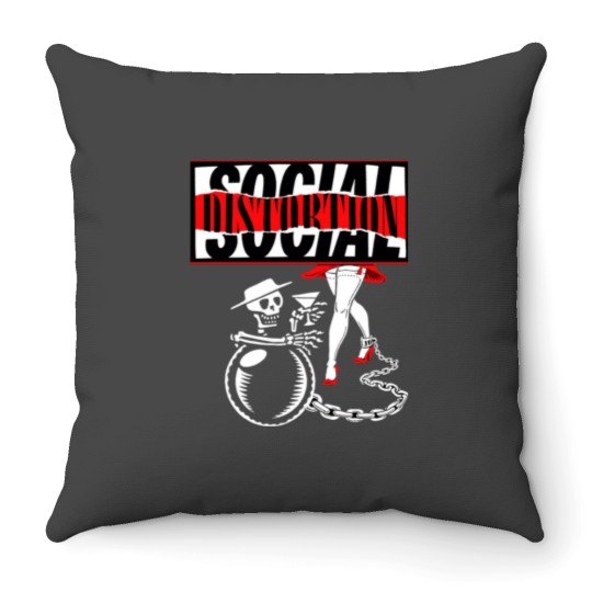 Discover Social Distortion Throw Pillows