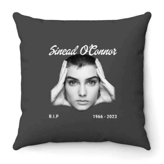 Discover Sinead RIP 1966-2023 OConnor Throw Pillows