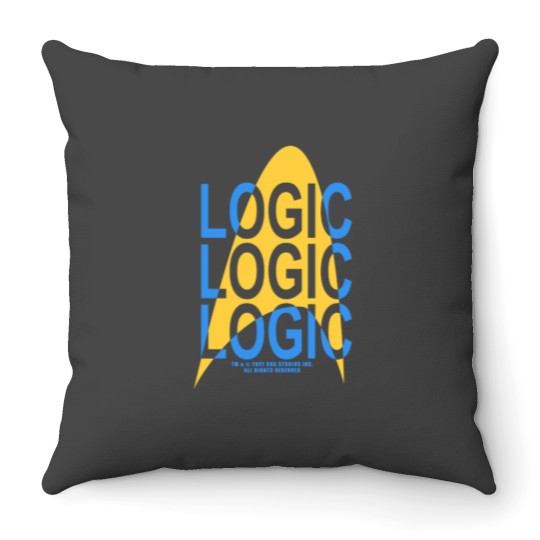 Discover Logic Inspired Throw Pillow: Logic Logic Logic
