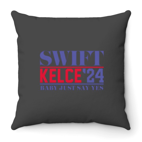 Discover Swift Kelce 24 Throw Pillows