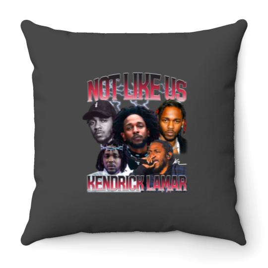 Discover Kendrick Lamar They Not Like Us Unisex Throw Pillows, KDot, Euphoria