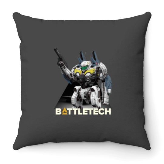 Discover Battletech MechWarrior - Unleash the Mech Fury - Battletech - Throw Pillows