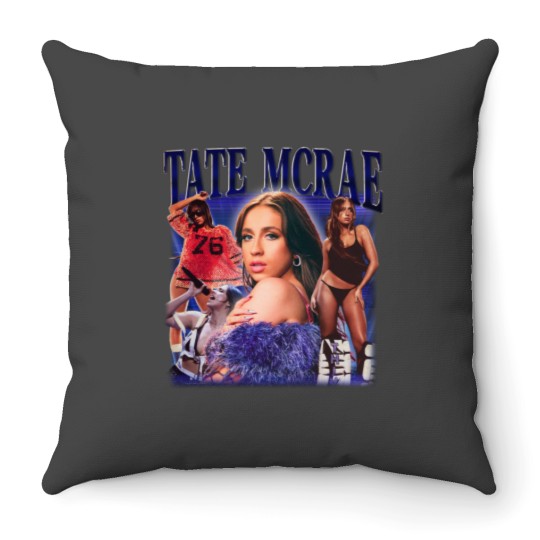 Discover Tate Mcrae Throw Pillows, Vintage Music Throw Pillows