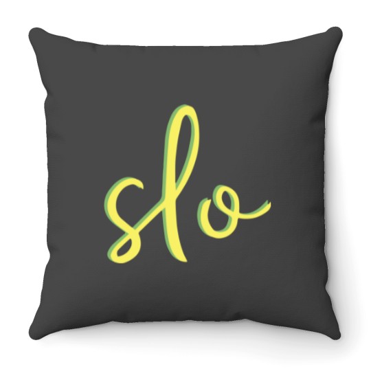 Discover San Luis Obispo SLO Throw Pillows