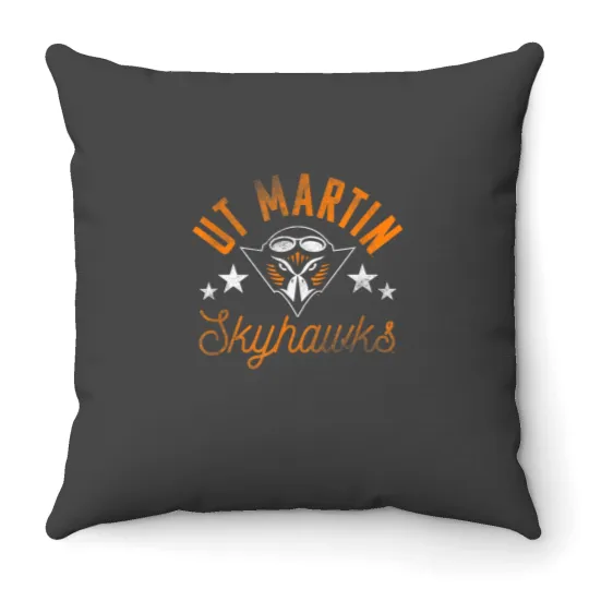 Discover UT Martin Skyhawks Logo Throw Pillows