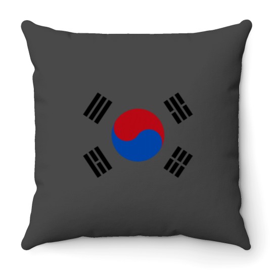 Discover KOREAN FLAG OF KOREA Novelty Men Women Kids Gift Throw Pillows