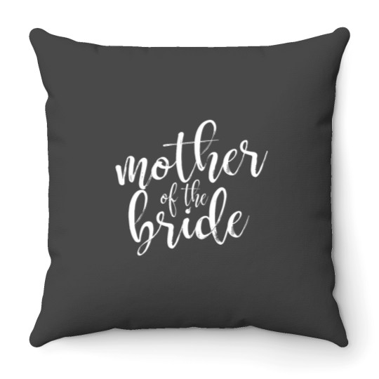 Discover Mother Of The Bride Matching Wedding Party Throw Pillows