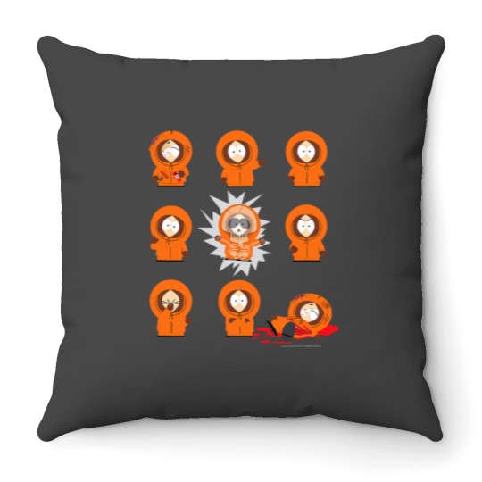 Discover South Parks Kenny Grid Throw Pillows