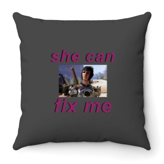 Discover Shadowheart She can fix me Throw Pillows