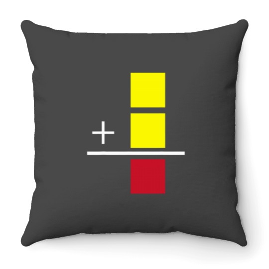 Discover Soccer Yellow Red Card Referee Funny Sports Lovers Gifts Throw Pillows