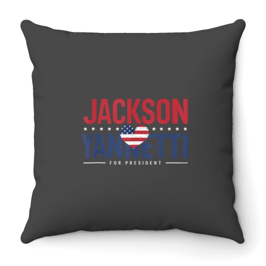 Discover jackson yanetti 2024 Throw Pillows
