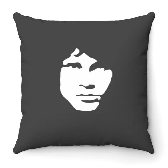 Discover Jim Morrison Throw Pillows The Doors
