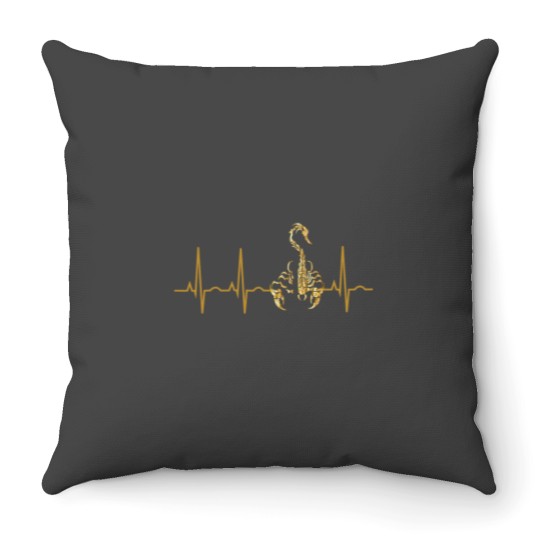 Discover Scorpion Gifts for Men Women Scorpion Lover Throw Pillows