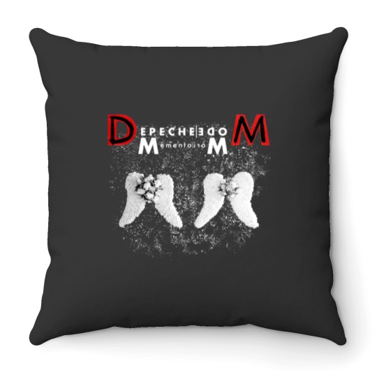 Discover Depeche Mode Memento Mori Album Throw Pillows, Depeche Mode 2023 Tour, Depeche Mode Merch Throw Pillows, Depeche Mode Rock Band Throw Pillows