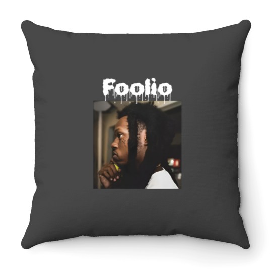 Discover Foolio rapper memory Throw Pillows