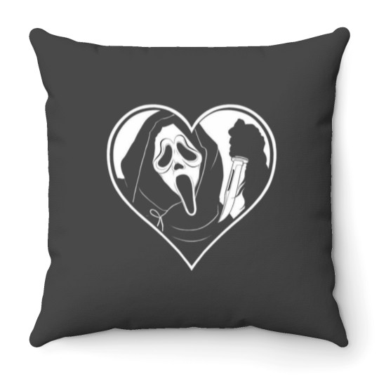 Discover Ghostface Throw Pillow