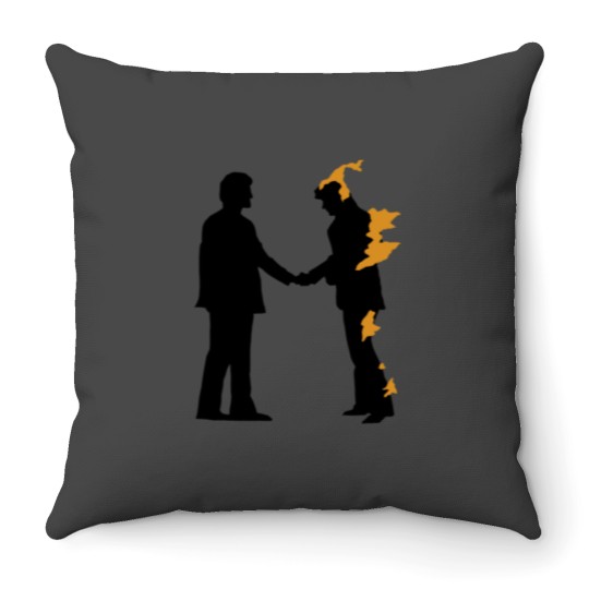 Discover Wish You Were Here Throw Pillows