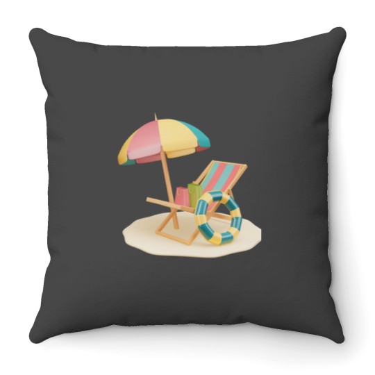 Discover folding chair Essential Throw Pillows
