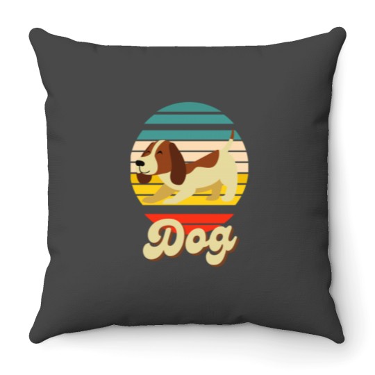 Discover DOG Throw Pillows