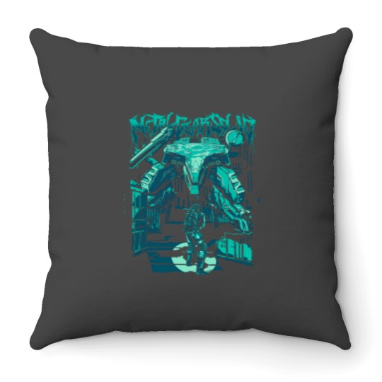 Discover Metal Gear Solid Fan Art ALT2 t Throw Pillows