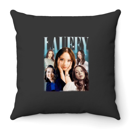 Discover Laufey, Laufey Throw Pillows, Laufey Throw Pillows, Laufey Musician Singer Tees, Retro Laufey Gift