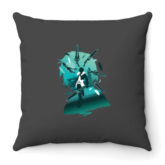 Discover ProtagonistSquall Throw Pillows
