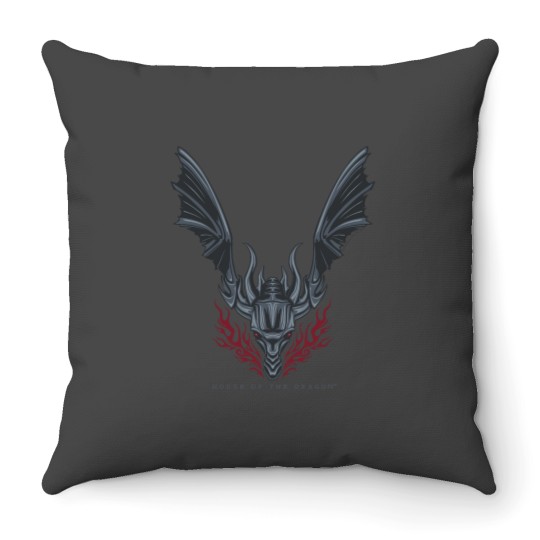 Discover House of the Dragon Flames In Flight Throw Pillows