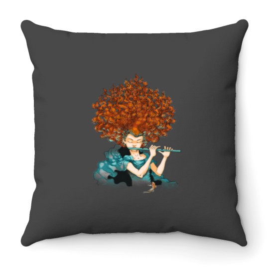 Discover Flow Throw Pillows