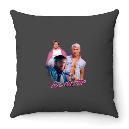 Discover Literally Me Ryan Gosling Meme Throw Pillows