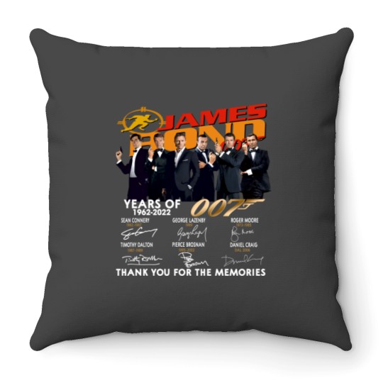 Discover James Bond 007 60th Anniversary Throw Pillows