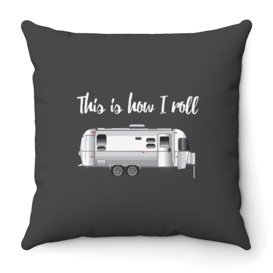 Discover Airstream Camping s Throw Pillows Throw Pillows