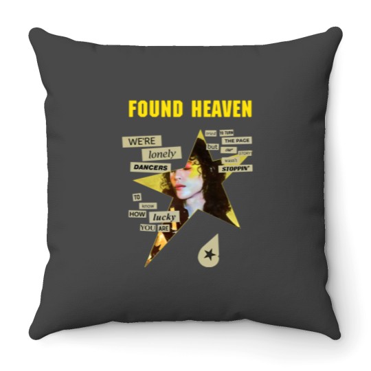 Discover Conan Gray Found Heaven Throw Pillows
