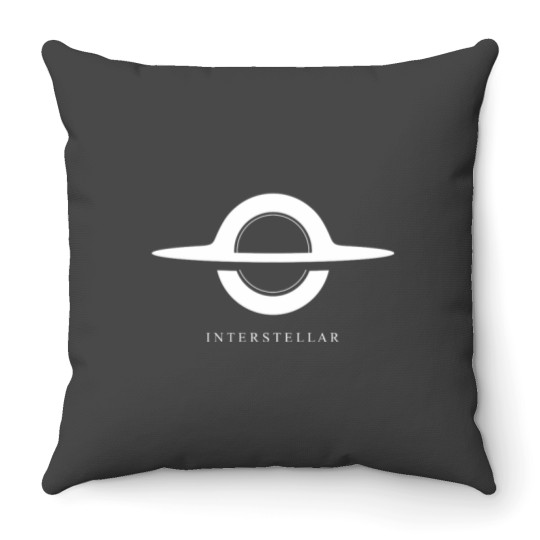 Discover Interstellar Gargantua minimalist Throw Pillows