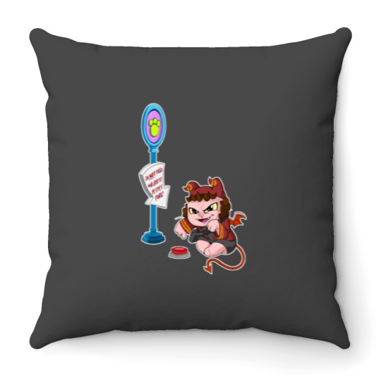 Discover Will delete petpetpark! Throw Pillows