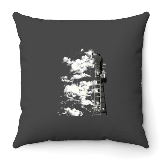 Discover the optimist Throw Pillows