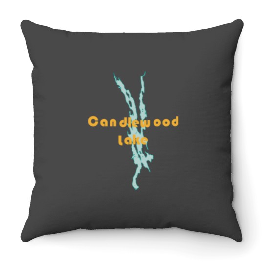 Discover Candlewood Lake CONNECTICUTss Throw Pillows