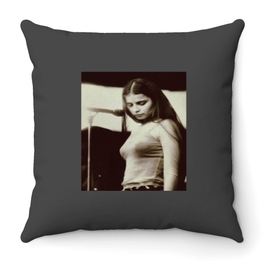 Discover Hope Sandoval Edit Throw Pillows