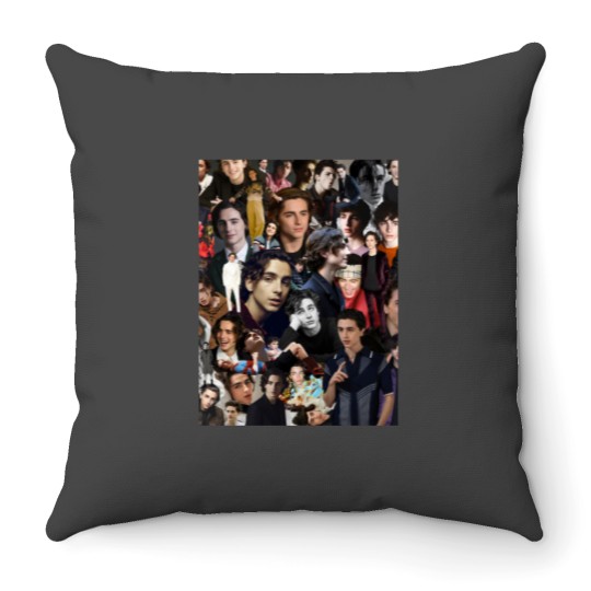 Discover Timothee Chalamet Graphic Throw Pillows