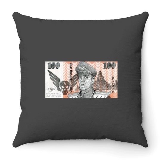 Discover Bison Dollar Throw Pillows
