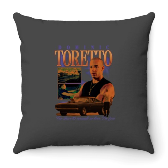 Discover Dominic Toretto Fast And Furious Throw Pillows, Fast And Furious
