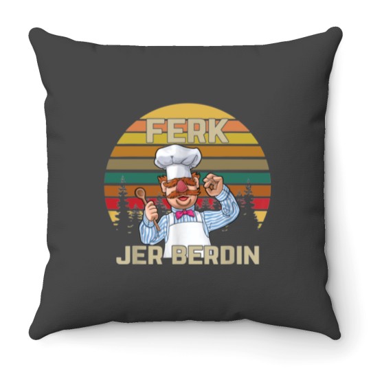 Discover Ferk Jer Berdin Chef Throw Pillows