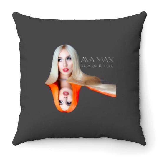 Discover Ava Max - Heaven & Hell Throw Pillows