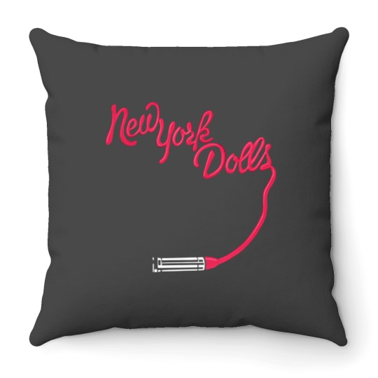 Discover Private New York Dolls World Throw Pillows
