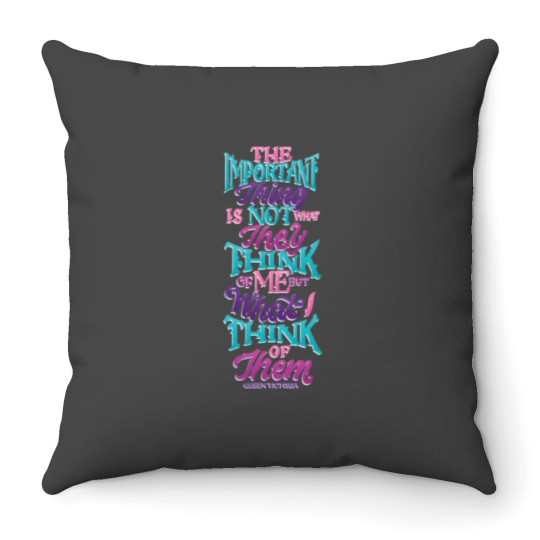 Discover What I Think of Them Throw Pillows