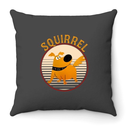 Discover Dug Dog Squirrel Throw Pillows, Up Family Matching Throw Pillows, Gift Ideas for Men Women