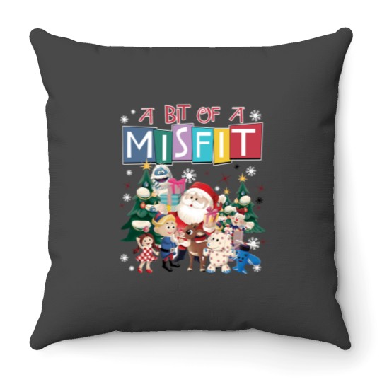 Discover Misfit Toys Christmas Throw Pillows | A Bit Of A Misfit Throw Pillows