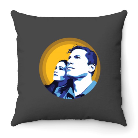 Discover Jake and Amy Throw Pillows