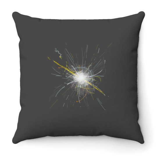 Discover Higgs boson Throw Pillows