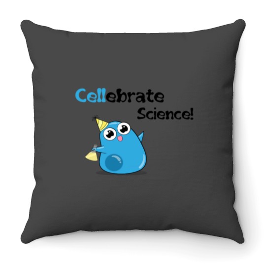 Discover Cellebrate Science! Essential Throw Pillows